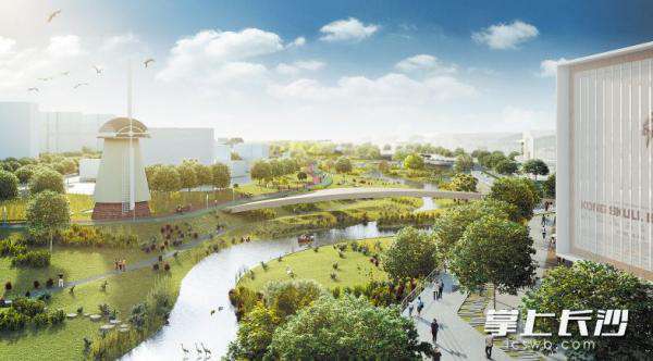 世界最長LED天幙(mu)將點亮圭塘河